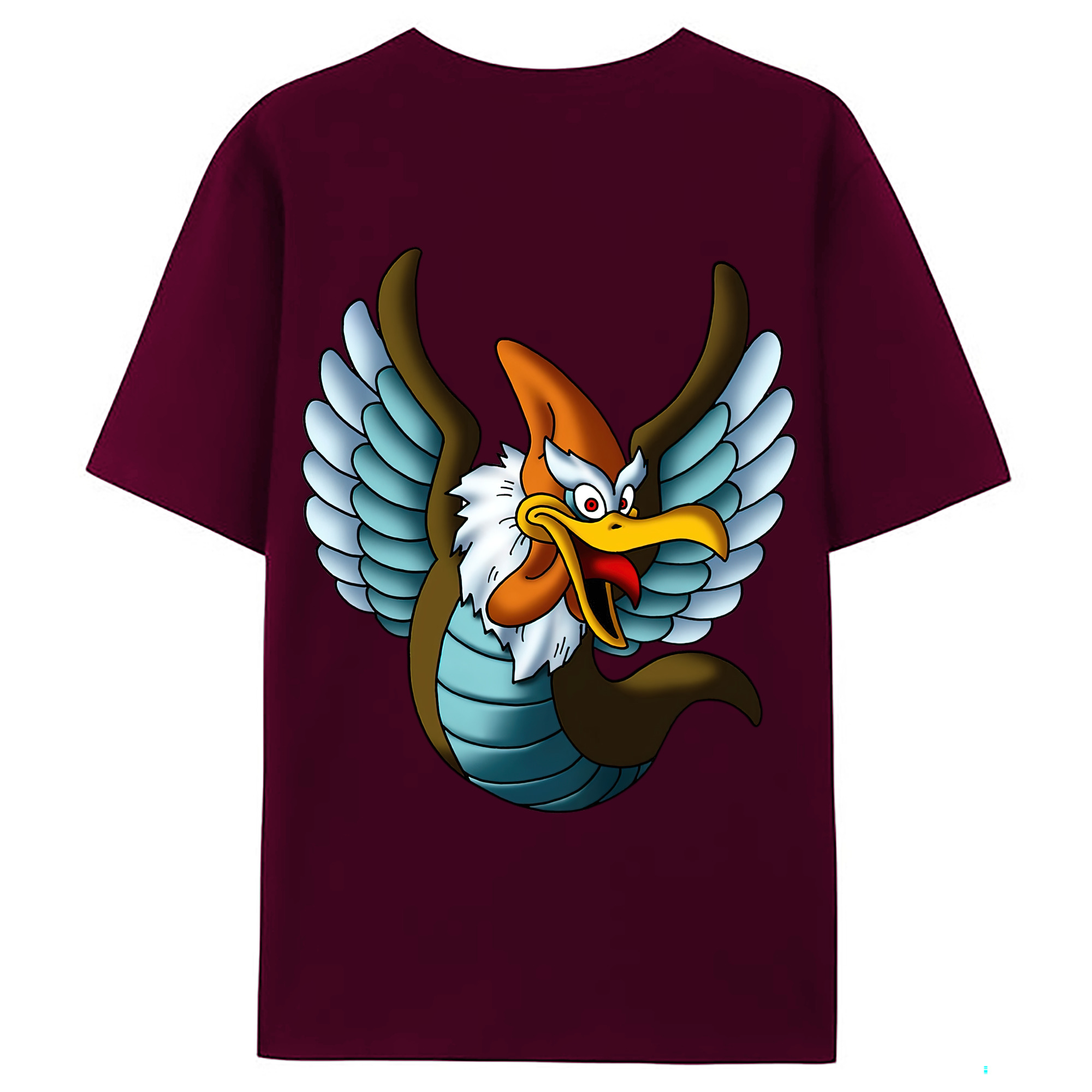 （画像用） ドラゴンクエスト Doragon Kuesuto Dragon Quest レディース半袖Tシャツ(バックプリント)